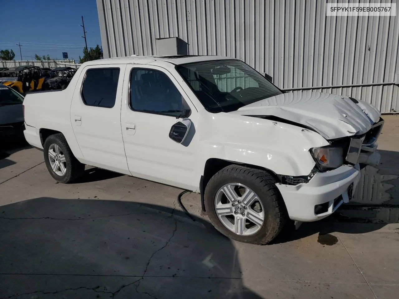 2014 Honda Ridgeline Rtl VIN: 5FPYK1F59EB005767 Lot: 69097164