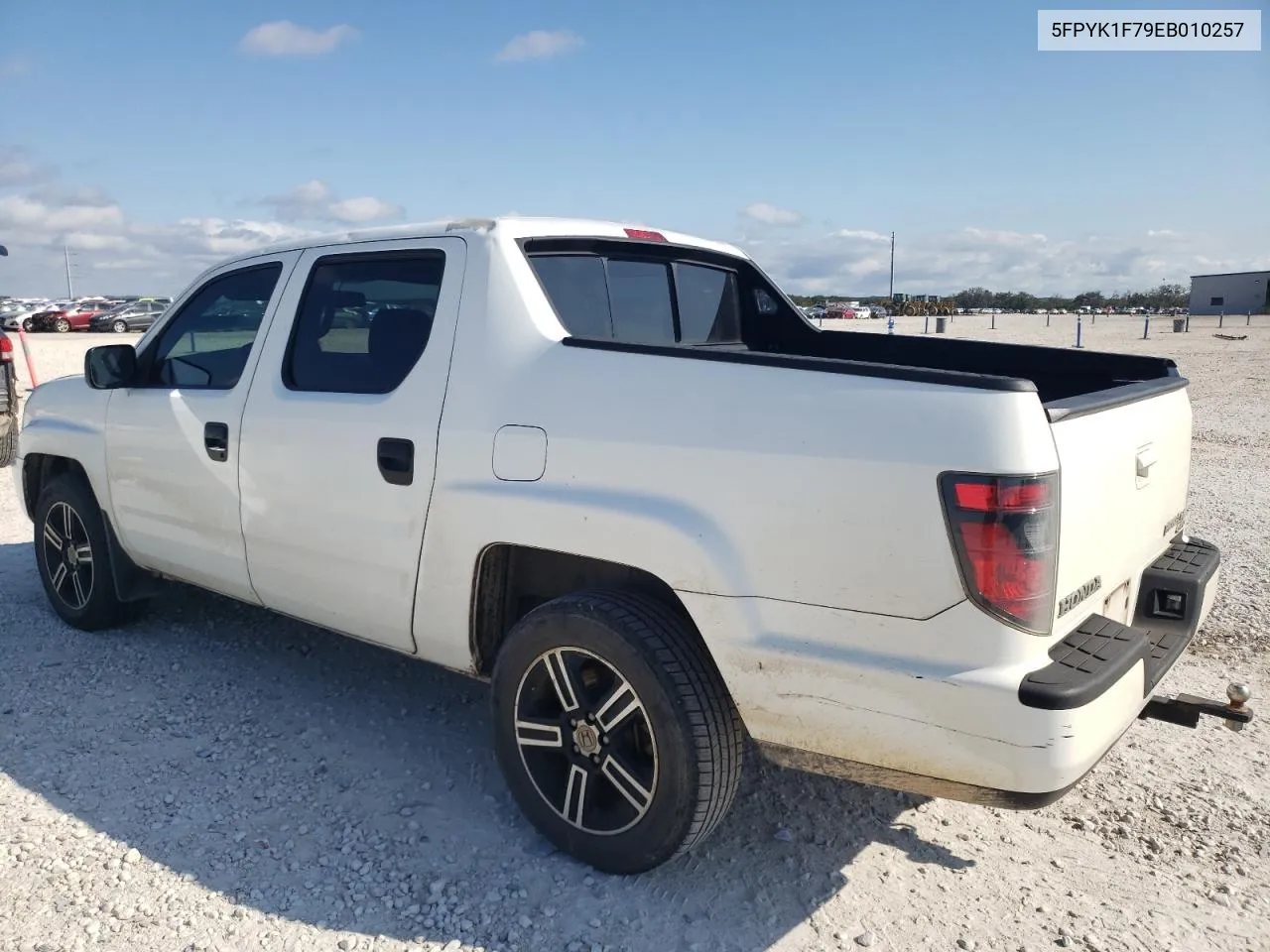 2014 Honda Ridgeline Sport VIN: 5FPYK1F79EB010257 Lot: 70079554