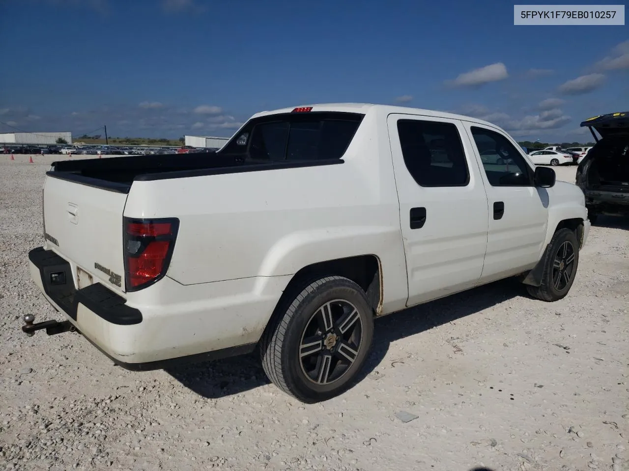 2014 Honda Ridgeline Sport VIN: 5FPYK1F79EB010257 Lot: 70079554