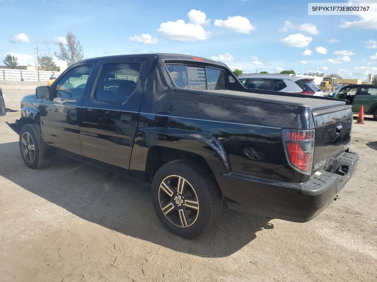 2014 Honda Ridgeline Sport VIN: 5FPYK1F73EB002767 Lot: 72799544