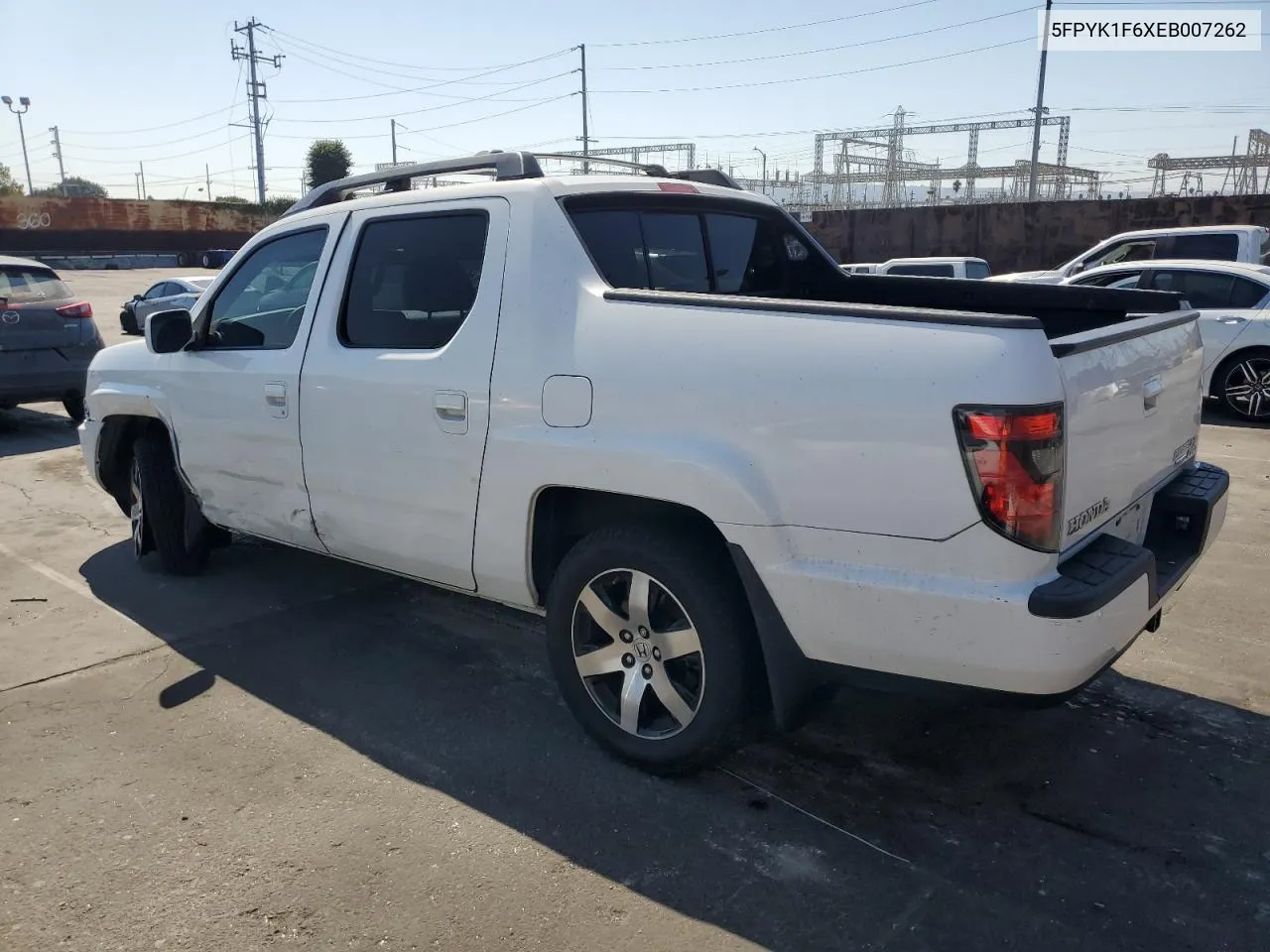 2014 Honda Ridgeline Rtl-S VIN: 5FPYK1F6XEB007262 Lot: 73846434