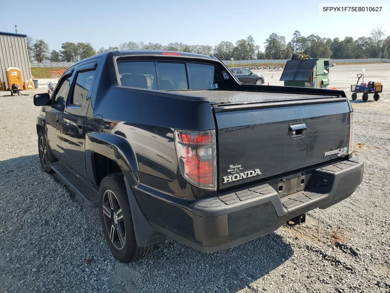 2014 Honda Ridgeline Sport VIN: 5FPYK1F75EB010627 Lot: 73995394