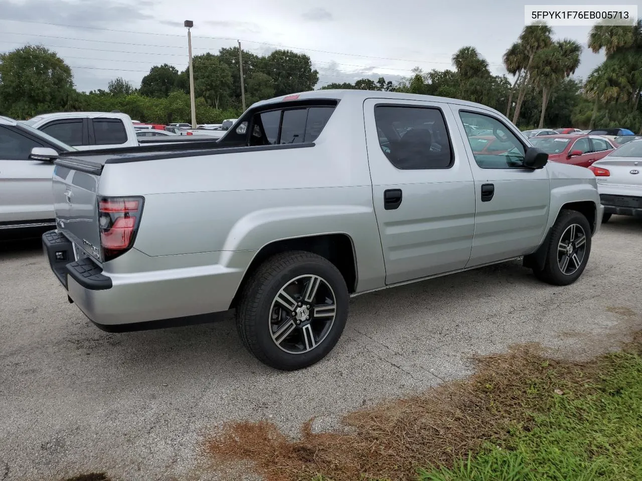 2014 Honda Ridgeline Sport VIN: 5FPYK1F76EB005713 Lot: 74694724