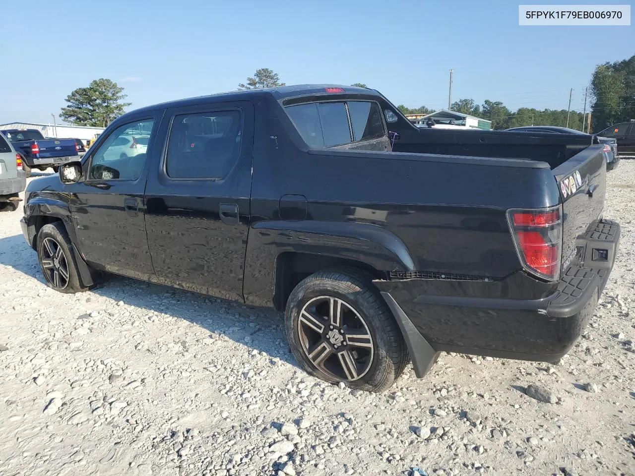 2014 Honda Ridgeline Sport VIN: 5FPYK1F79EB006970 Lot: 74922234