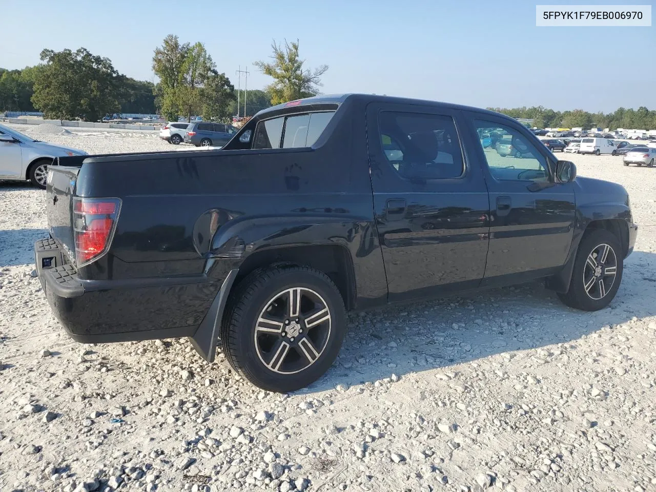 2014 Honda Ridgeline Sport VIN: 5FPYK1F79EB006970 Lot: 74922234