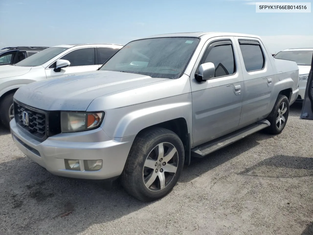 2014 Honda Ridgeline Rtl-S VIN: 5FPYK1F66EB014516 Lot: 75165214