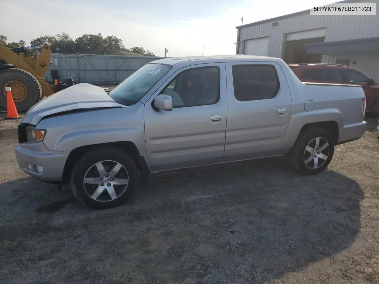 2014 Honda Ridgeline Rtl-S VIN: 5FPYK1F67EB011723 Lot: 75641954