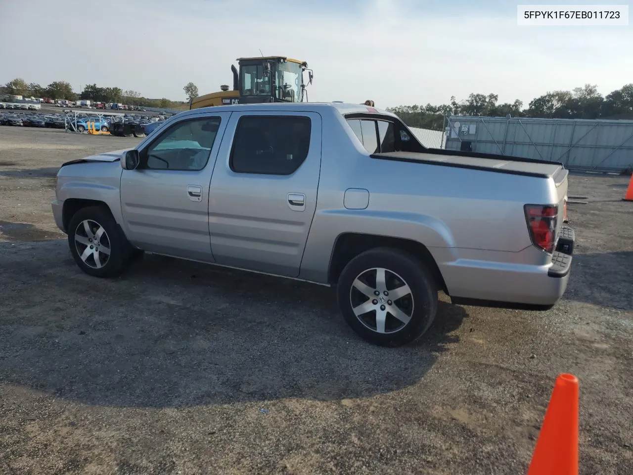 2014 Honda Ridgeline Rtl-S VIN: 5FPYK1F67EB011723 Lot: 75641954