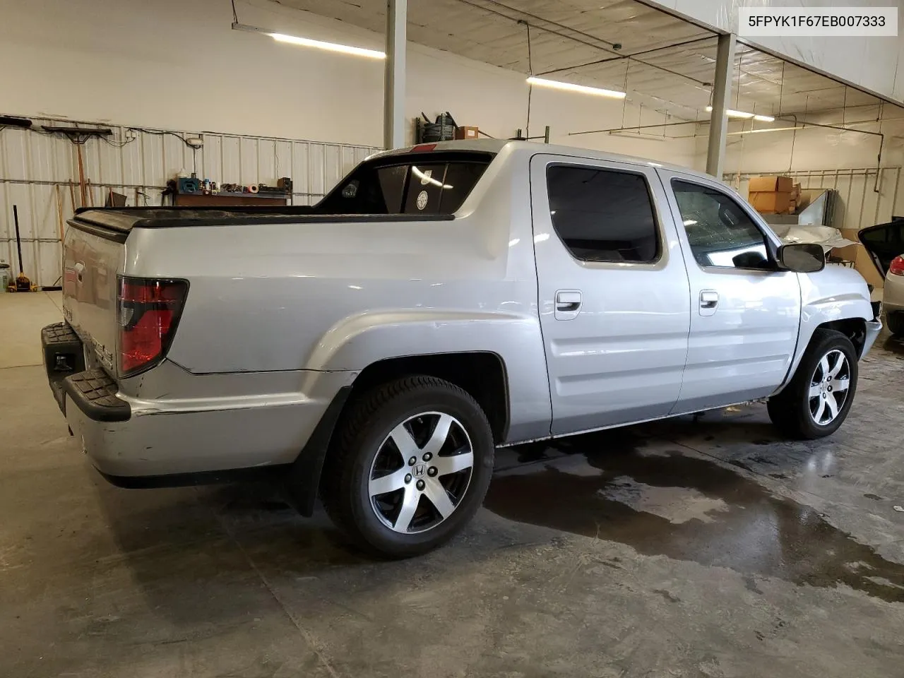 2014 Honda Ridgeline Rtl-S VIN: 5FPYK1F67EB007333 Lot: 75914684