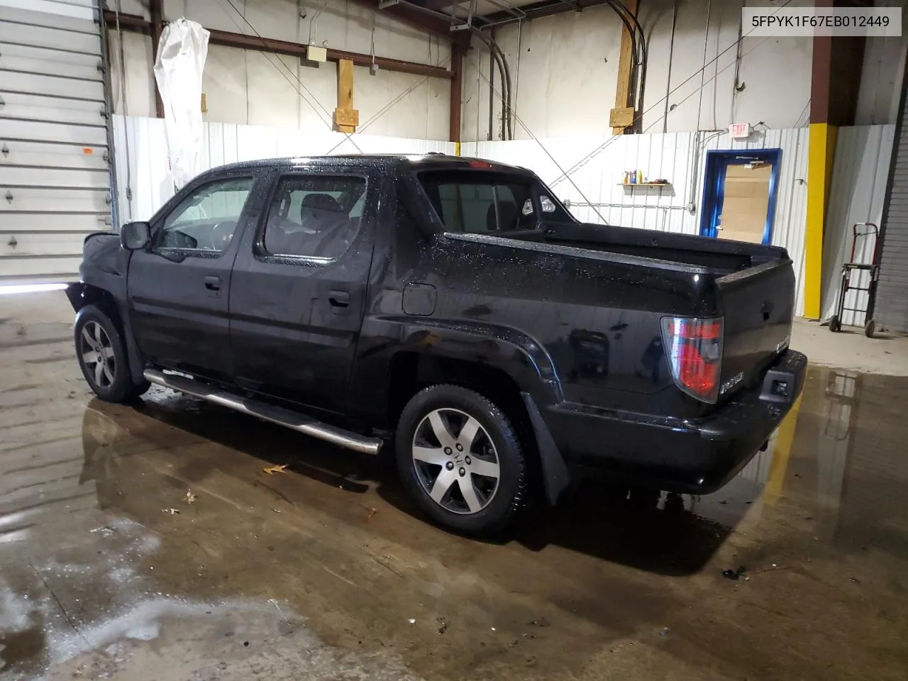 2014 Honda Ridgeline Rtl-S VIN: 5FPYK1F67EB012449 Lot: 76255584