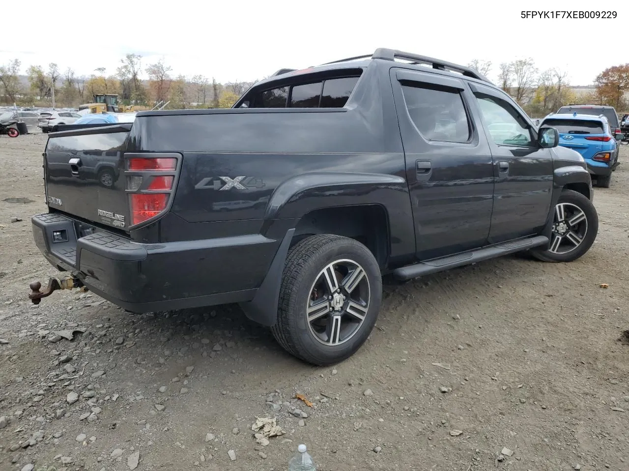 2014 Honda Ridgeline Sport VIN: 5FPYK1F7XEB009229 Lot: 77338144