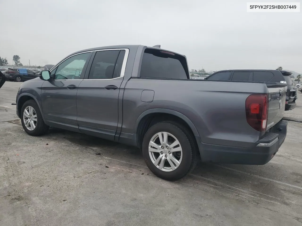 5FPYK2F25HB007449 2017 Honda Ridgeline Rt