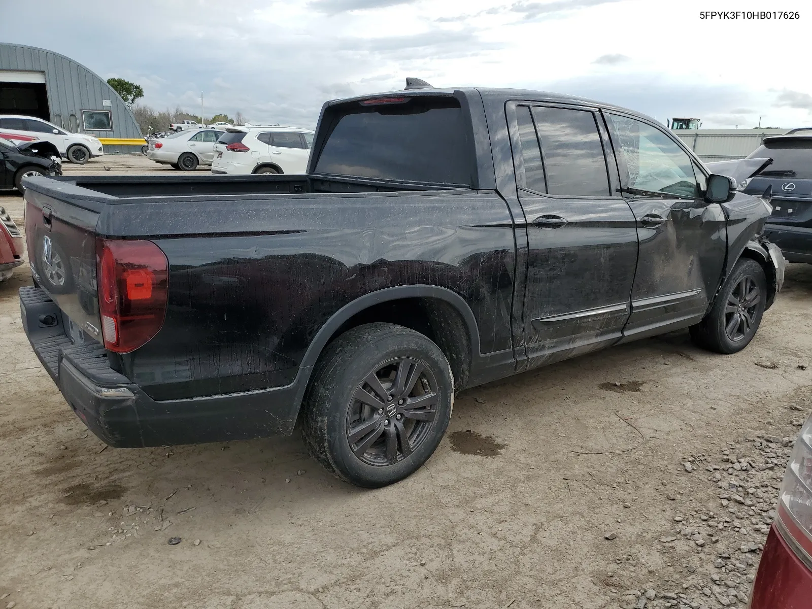 2017 Honda Ridgeline Sport VIN: 5FPYK3F10HB017626 Lot: 66411274