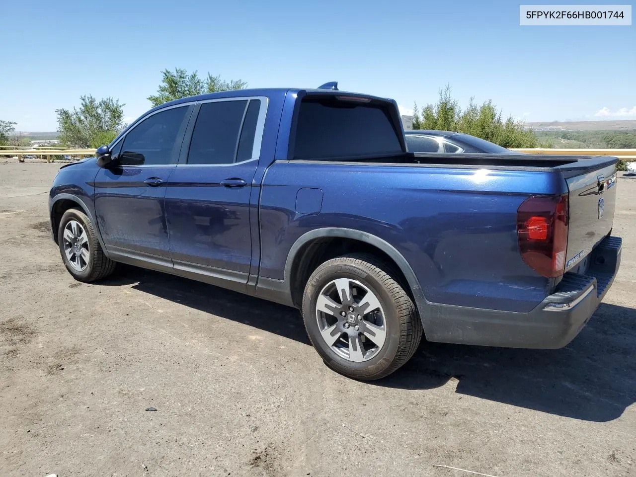 2017 Honda Ridgeline Rtl VIN: 5FPYK2F66HB001744 Lot: 68239274