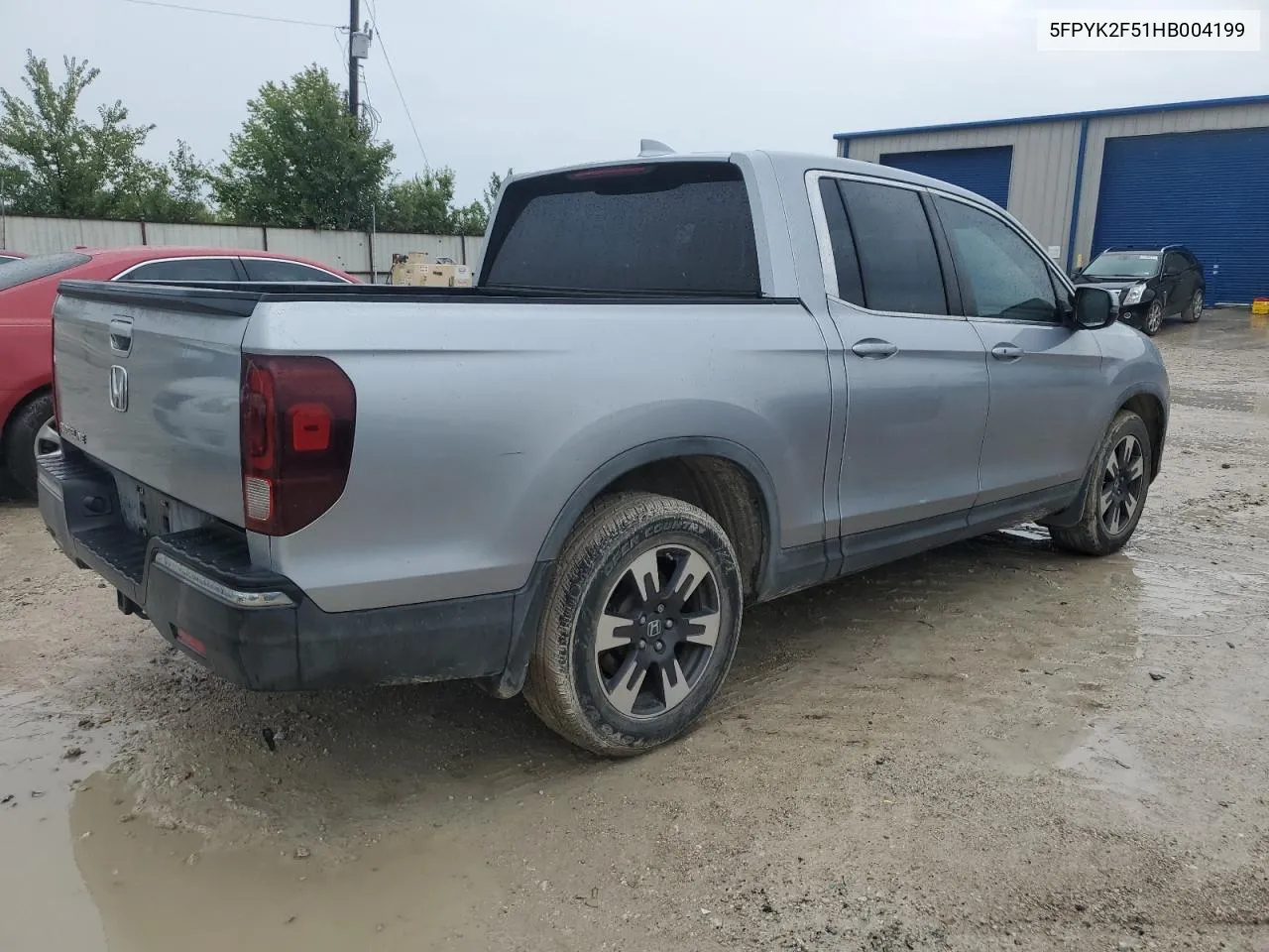 2017 Honda Ridgeline Rtl VIN: 5FPYK2F51HB004199 Lot: 68313634