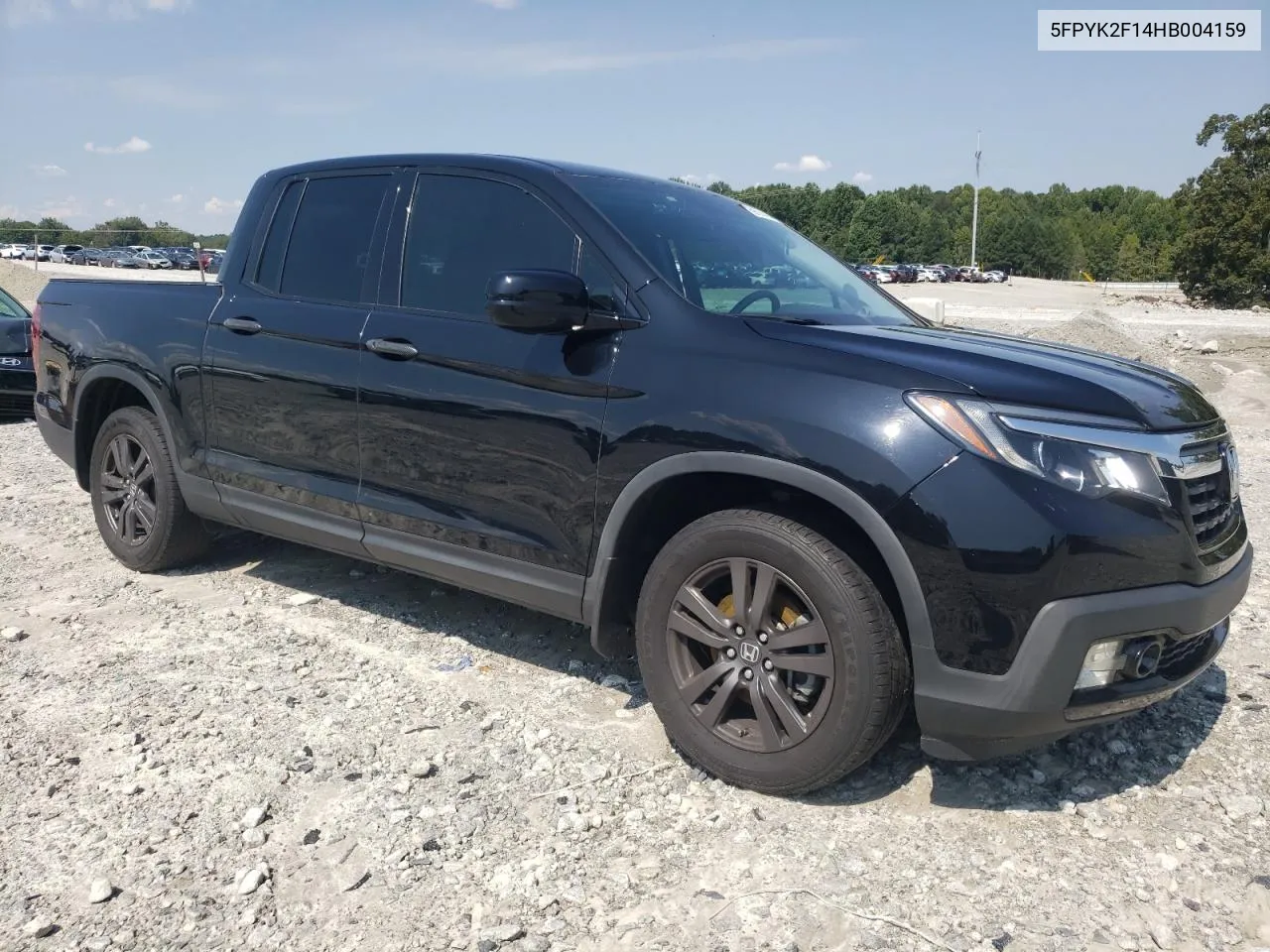 2017 Honda Ridgeline Sport VIN: 5FPYK2F14HB004159 Lot: 69670414