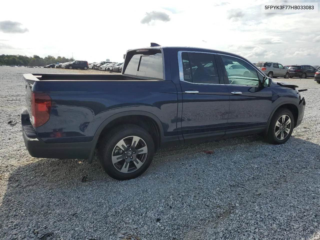 5FPYK3F77HB033083 2017 Honda Ridgeline Rtl