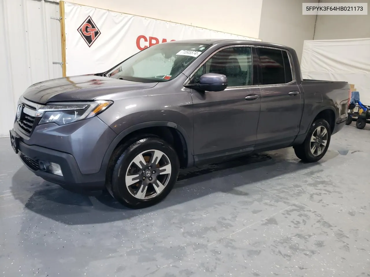 5FPYK3F64HB021173 2017 Honda Ridgeline Rtl