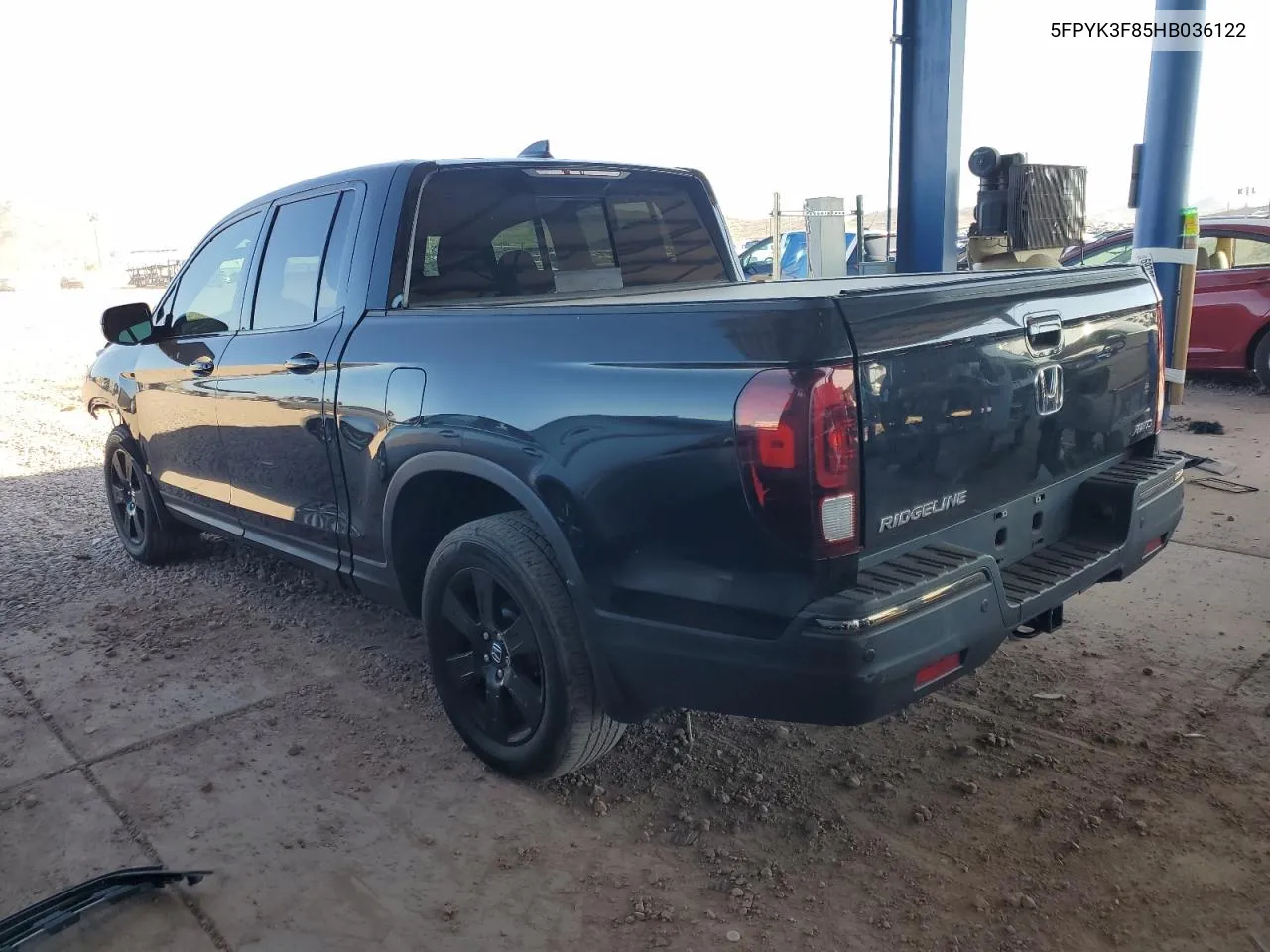 2017 Honda Ridgeline Black Edition VIN: 5FPYK3F85HB036122 Lot: 73192584