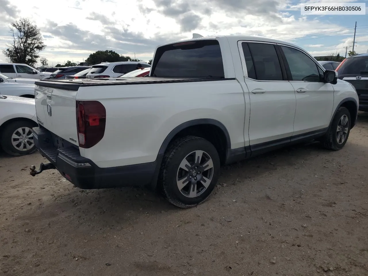 2017 Honda Ridgeline Rtl VIN: 5FPYK3F66HB030506 Lot: 73669554