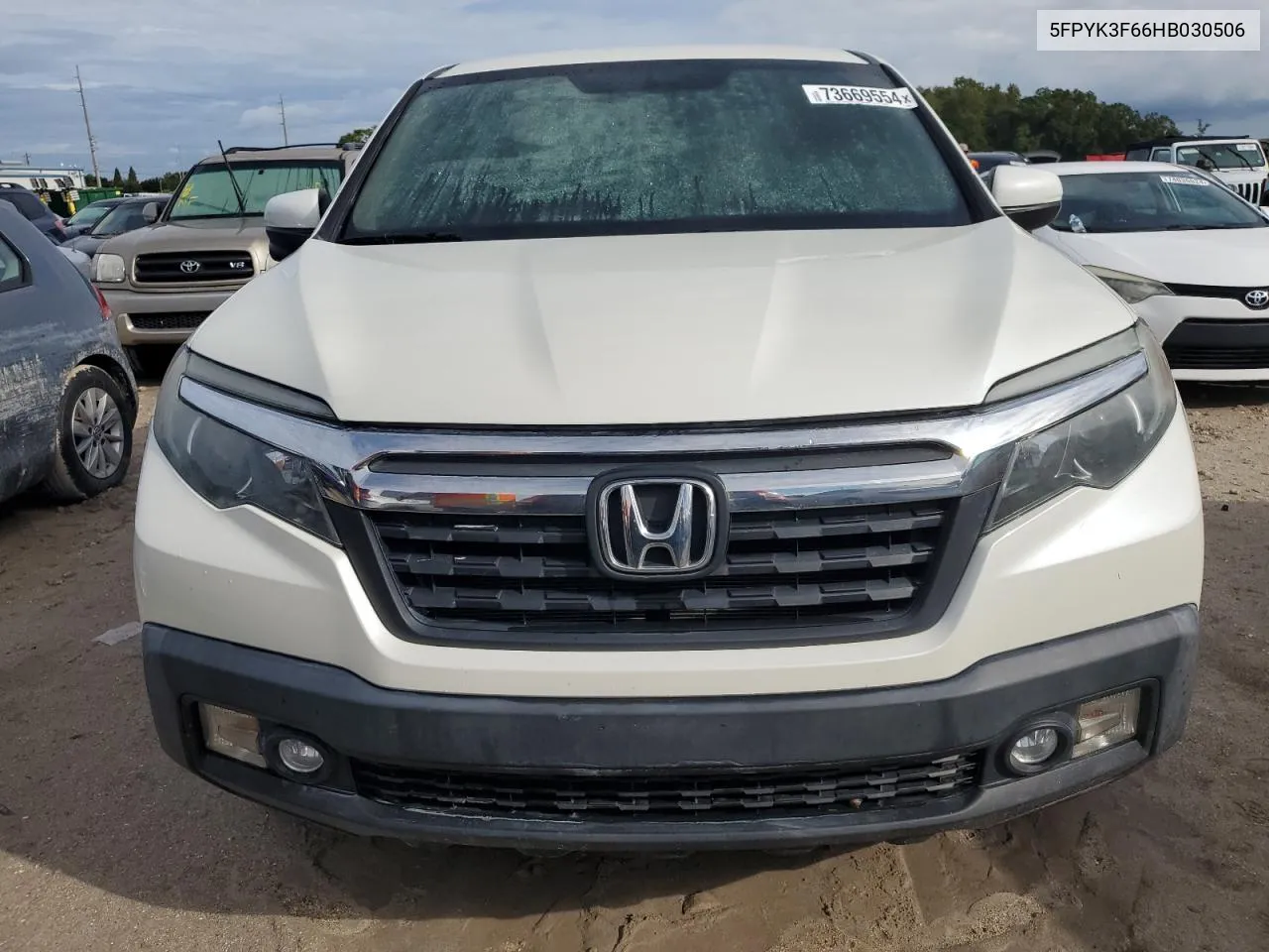 5FPYK3F66HB030506 2017 Honda Ridgeline Rtl