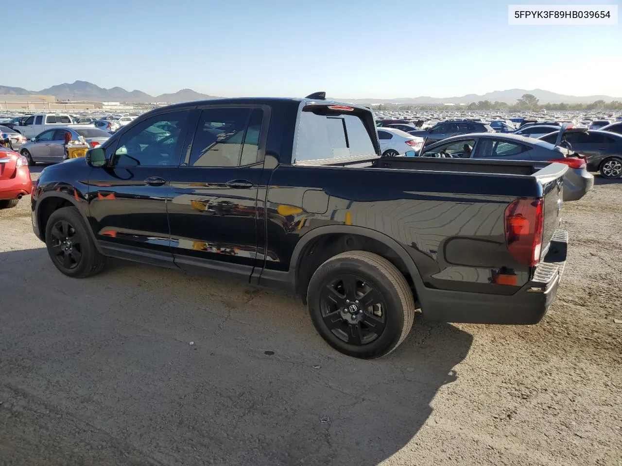 2017 Honda Ridgeline Black Edition VIN: 5FPYK3F89HB039654 Lot: 74967674