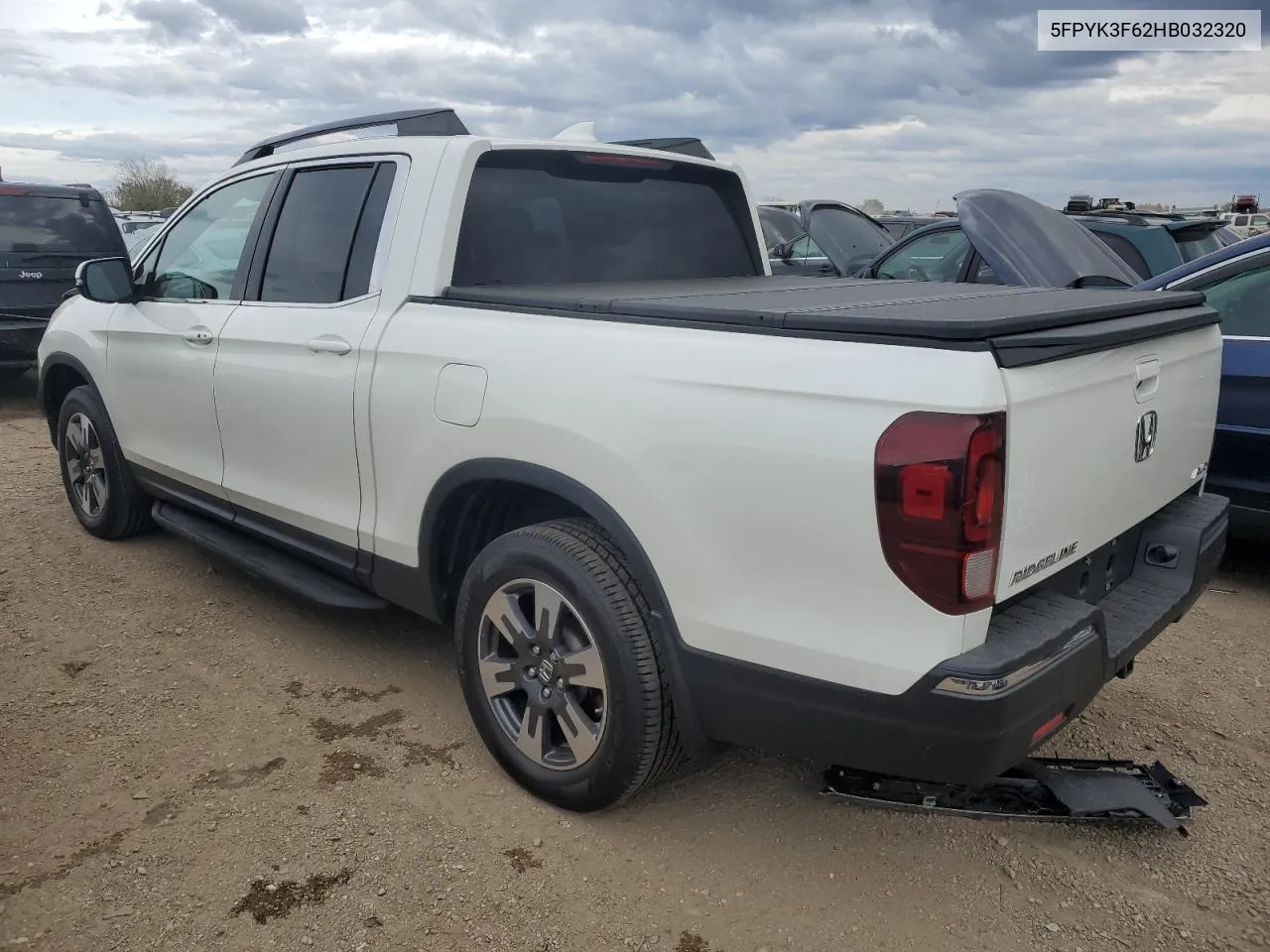 2017 Honda Ridgeline Rtl VIN: 5FPYK3F62HB032320 Lot: 75721054