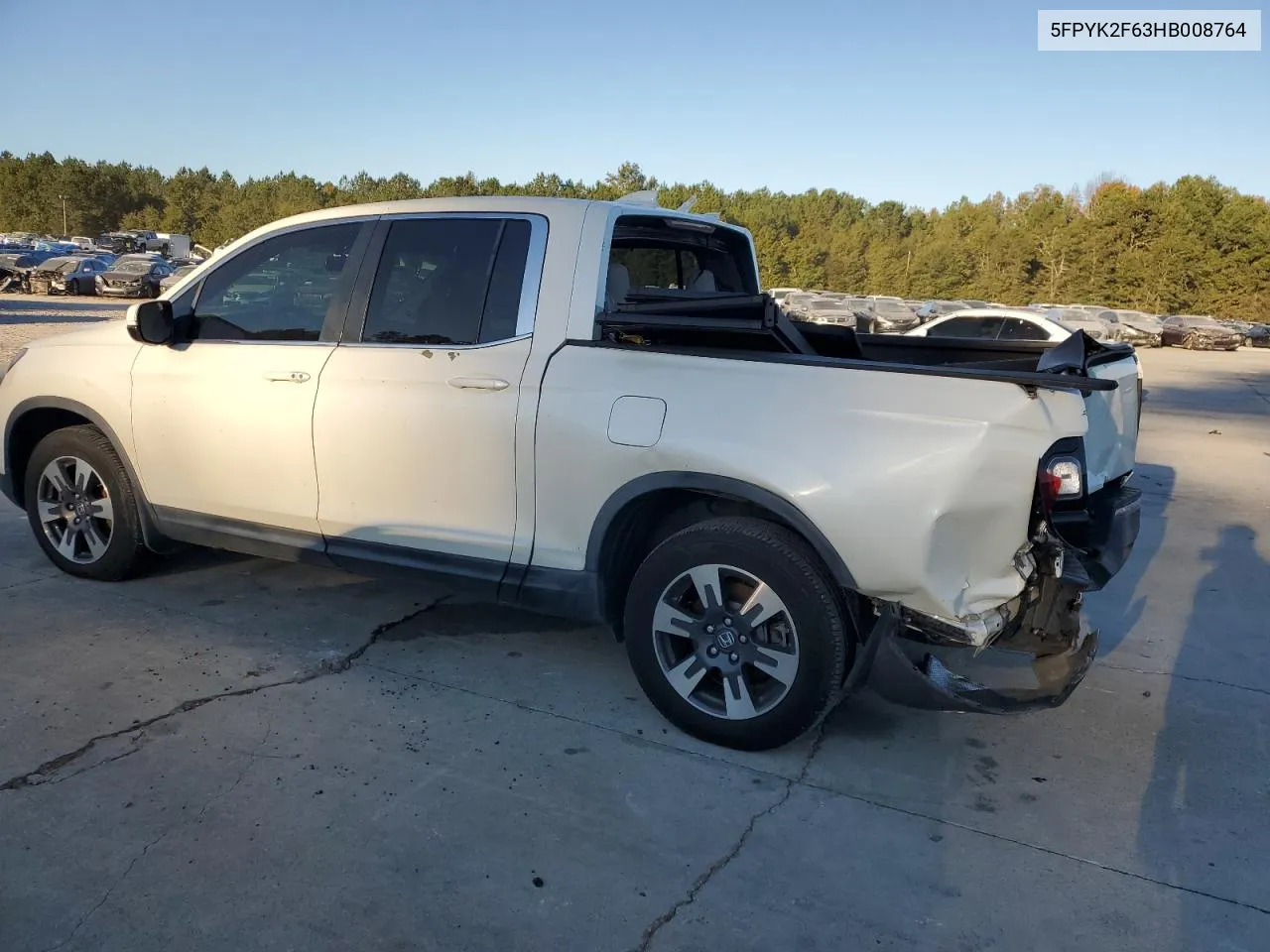 5FPYK2F63HB008764 2017 Honda Ridgeline Rtl