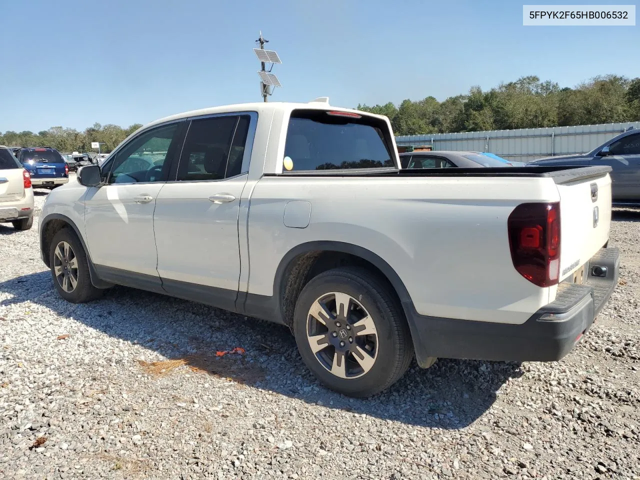 2017 Honda Ridgeline Rtl VIN: 5FPYK2F65HB006532 Lot: 76054774