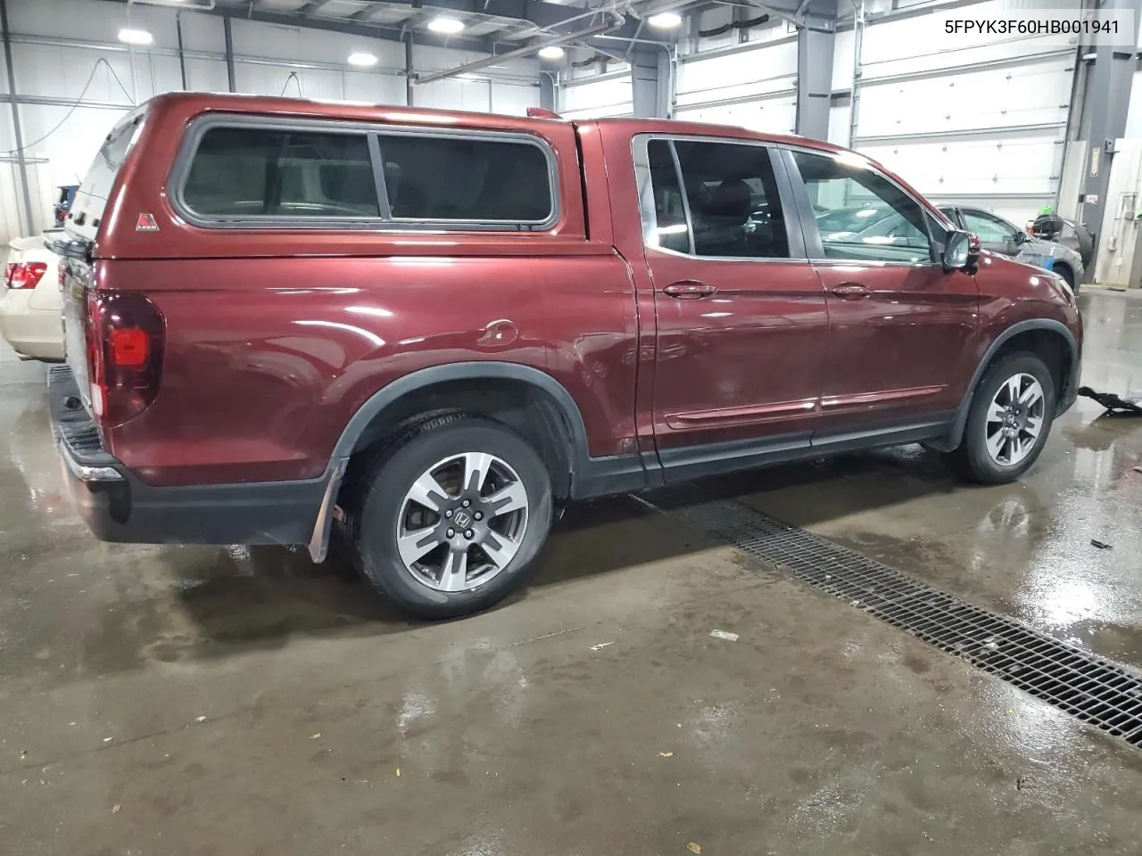 2017 Honda Ridgeline Rtl VIN: 5FPYK3F60HB001941 Lot: 76314044