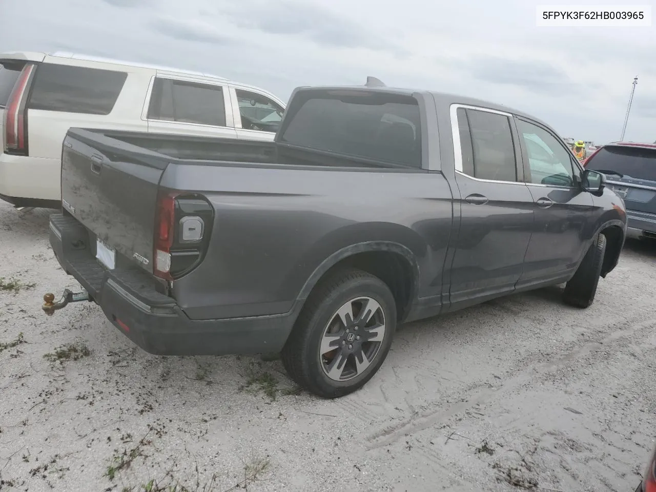 2017 Honda Ridgeline Rtl VIN: 5FPYK3F62HB003965 Lot: 76363984