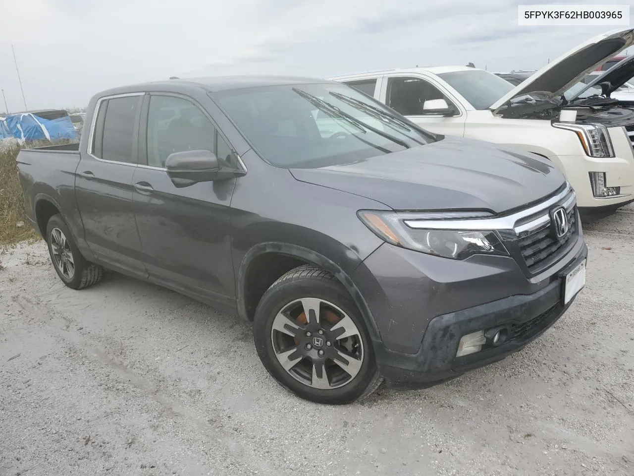 2017 Honda Ridgeline Rtl VIN: 5FPYK3F62HB003965 Lot: 76363984