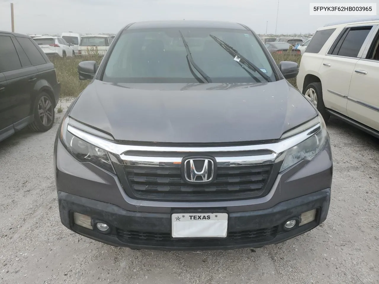 2017 Honda Ridgeline Rtl VIN: 5FPYK3F62HB003965 Lot: 76363984