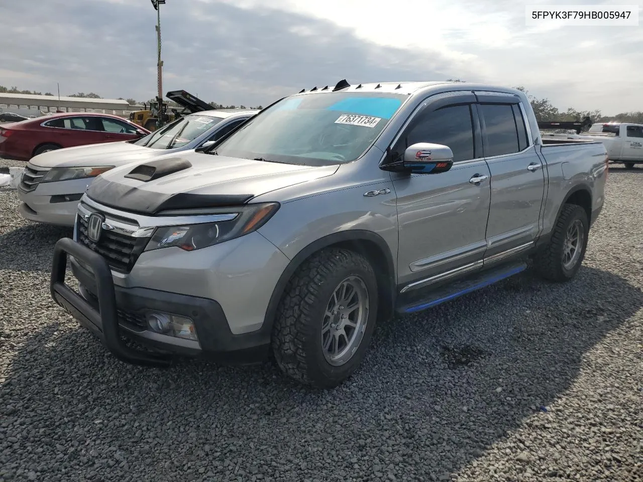 2017 Honda Ridgeline Rtl VIN: 5FPYK3F79HB005947 Lot: 76371734