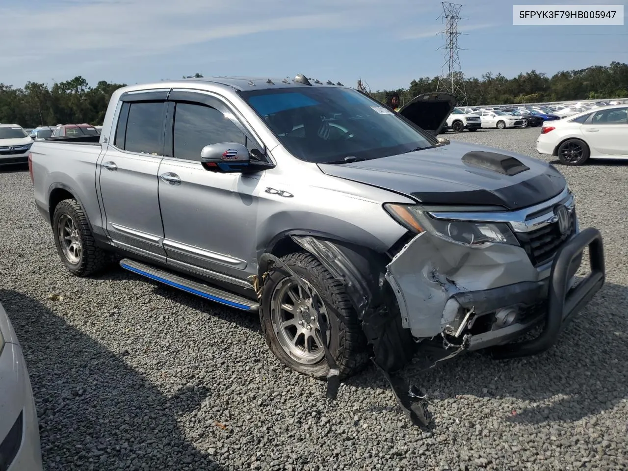 5FPYK3F79HB005947 2017 Honda Ridgeline Rtl