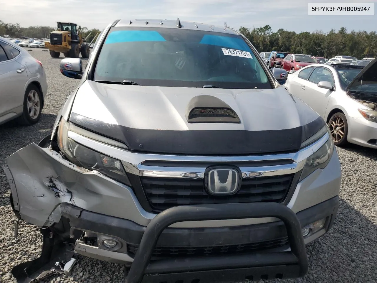 5FPYK3F79HB005947 2017 Honda Ridgeline Rtl