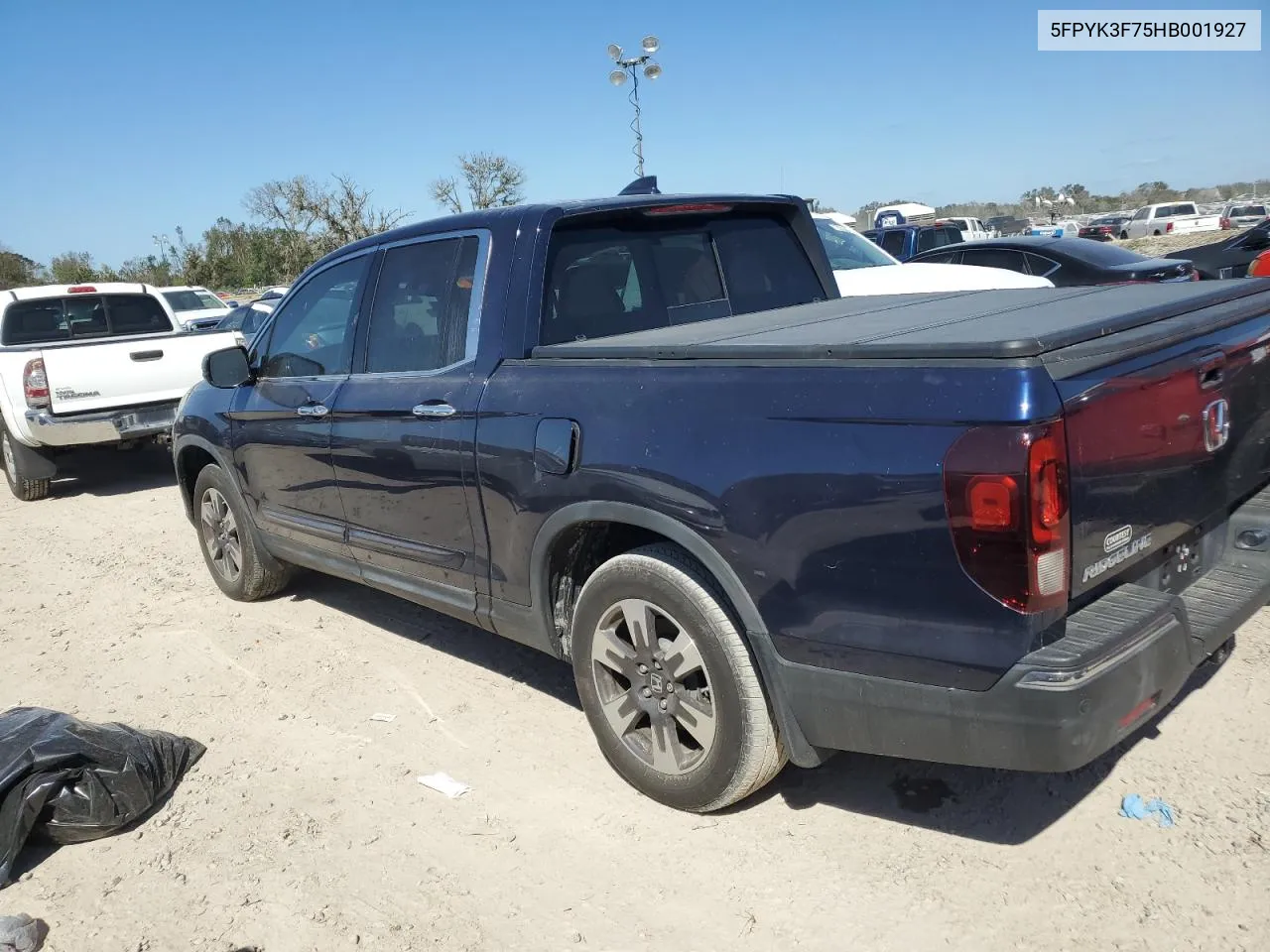 2017 Honda Ridgeline Rtl VIN: 5FPYK3F75HB001927 Lot: 76605274