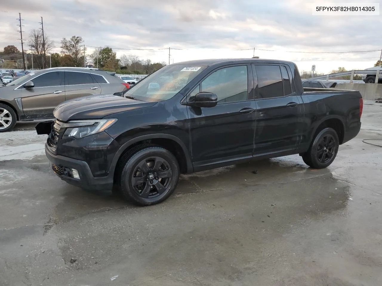 2017 Honda Ridgeline Black Edition VIN: 5FPYK3F82HB014305 Lot: 79031324