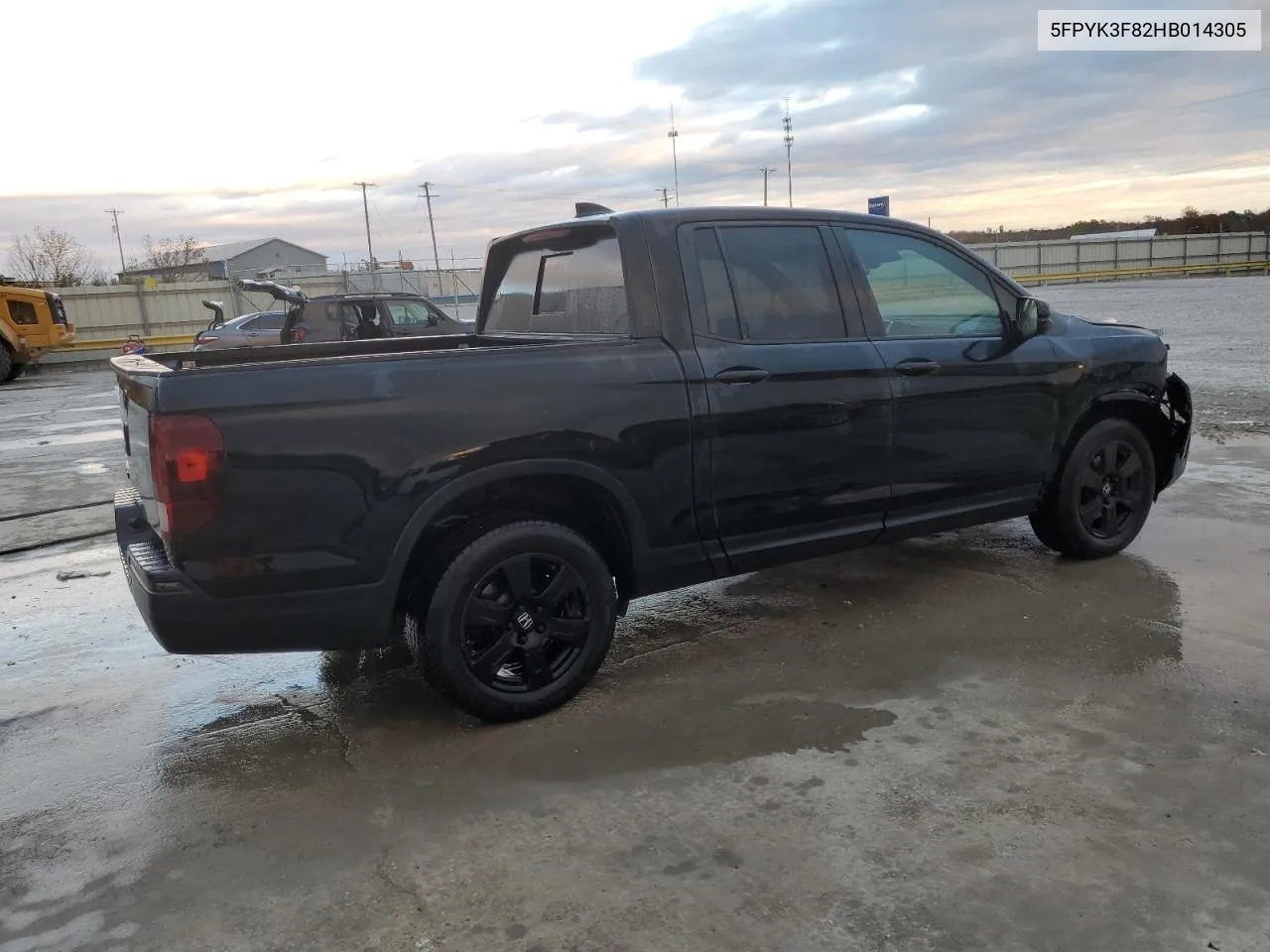 2017 Honda Ridgeline Black Edition VIN: 5FPYK3F82HB014305 Lot: 79031324