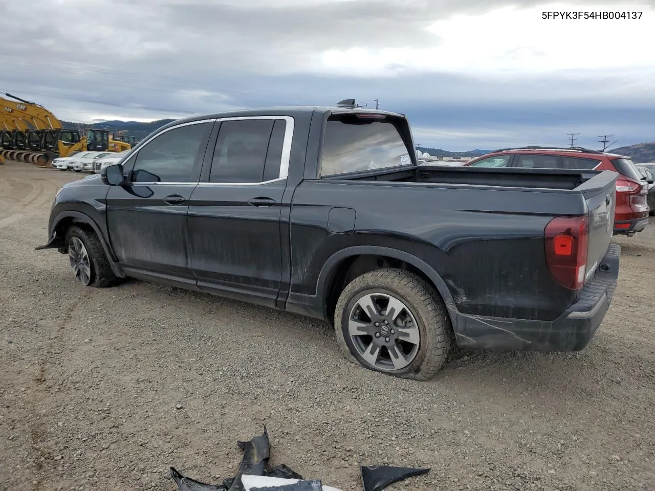 2017 Honda Ridgeline Rtl VIN: 5FPYK3F54HB004137 Lot: 79215634