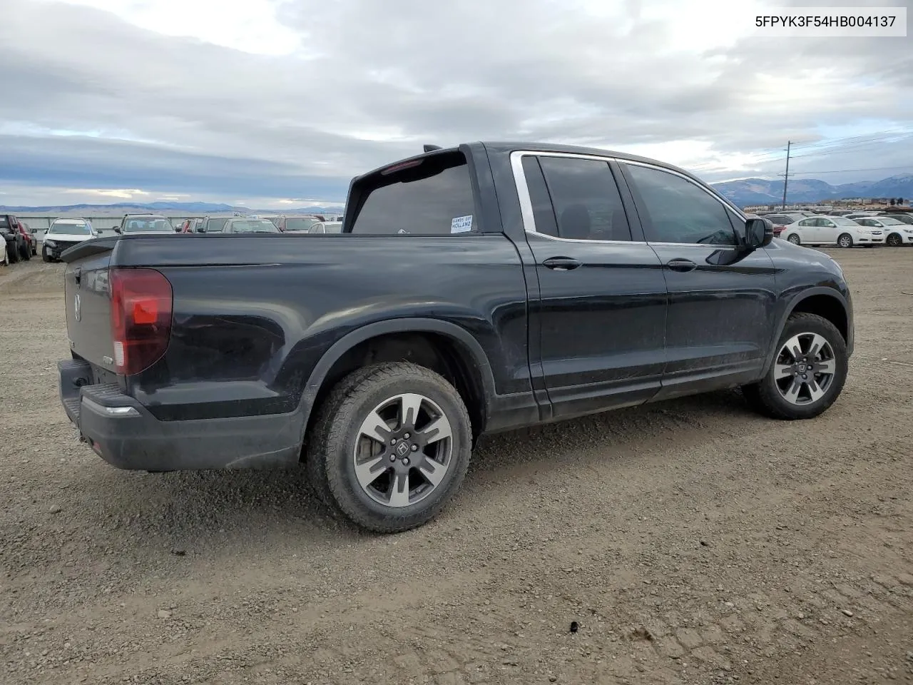 2017 Honda Ridgeline Rtl VIN: 5FPYK3F54HB004137 Lot: 79215634