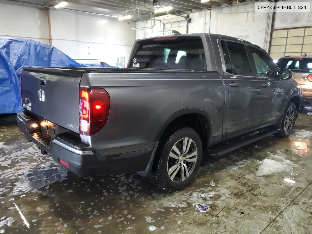 2017 Honda Ridgeline Rts VIN: 5FPYK3F44HB011824 Lot: 79486074