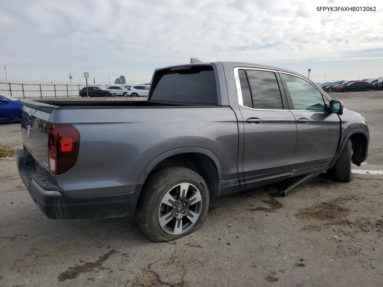 2017 Honda Ridgeline Rtl VIN: 5FPYK3F6XHB013062 Lot: 80902814