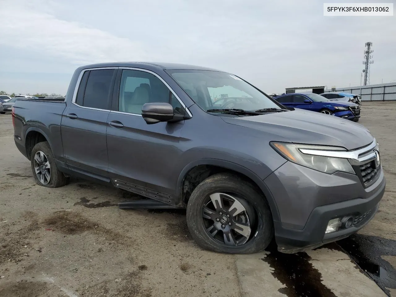 2017 Honda Ridgeline Rtl VIN: 5FPYK3F6XHB013062 Lot: 80902814