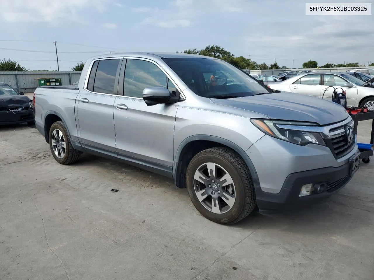 2018 Honda Ridgeline Rtl VIN: 5FPYK2F6XJB003325 Lot: 57112544