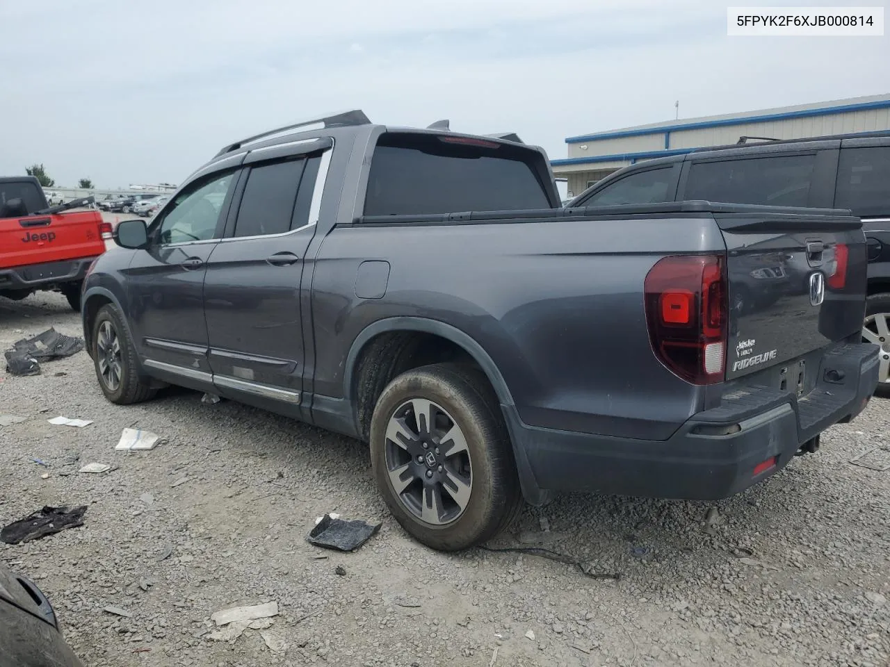 5FPYK2F6XJB000814 2018 Honda Ridgeline Rtl