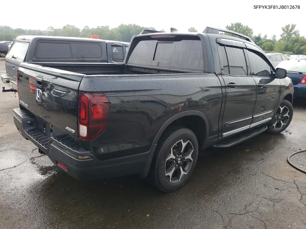 5FPYK3F81JB012678 2018 Honda Ridgeline Black Edition