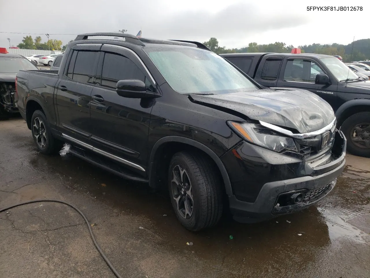 2018 Honda Ridgeline Black Edition VIN: 5FPYK3F81JB012678 Lot: 69133224