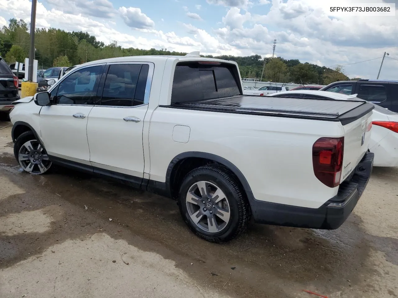 2018 Honda Ridgeline Rtl VIN: 5FPYK3F73JB003682 Lot: 70507384