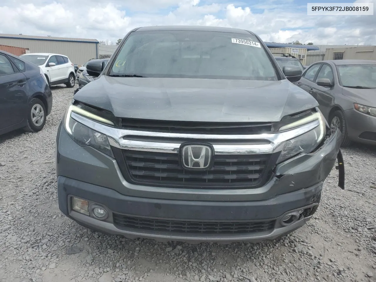 5FPYK3F72JB008159 2018 Honda Ridgeline Rtl